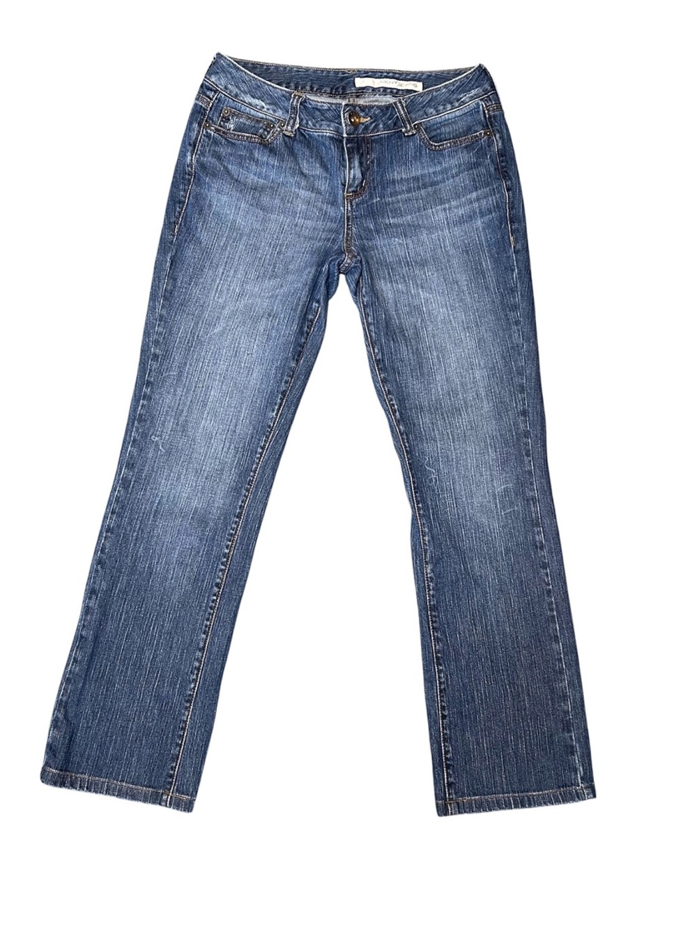 DKNY Women’s jeans sz 8 medium straight low rise stretch vintage Y2K #300